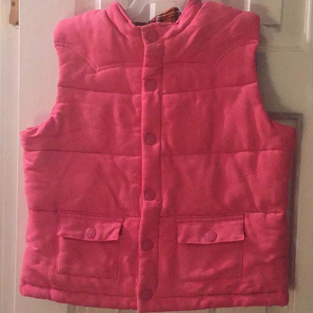 KC Parker Super soft vest jacket in pink